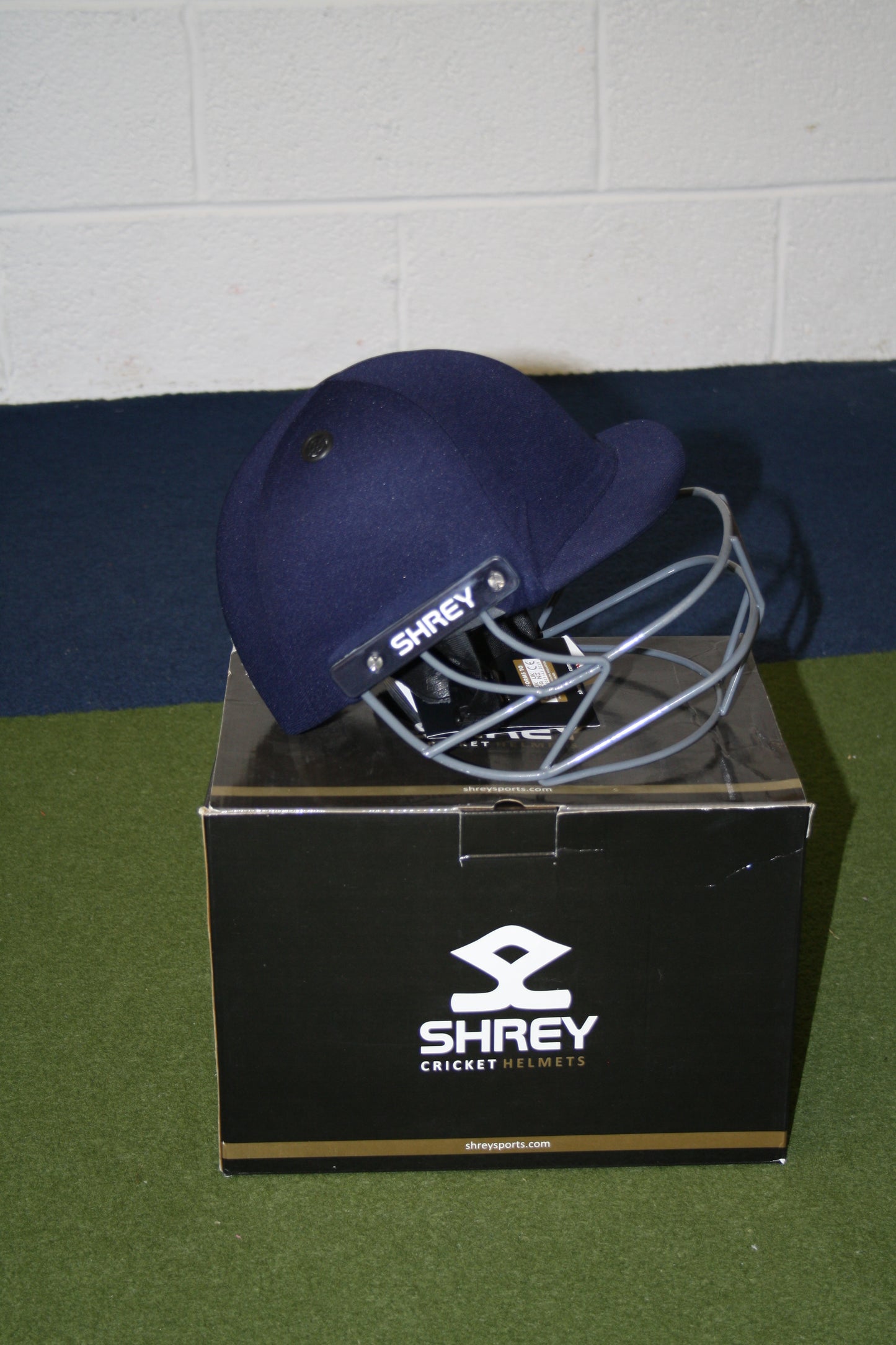 Shrey Performance 2.0 Steel Helmet (Navy)