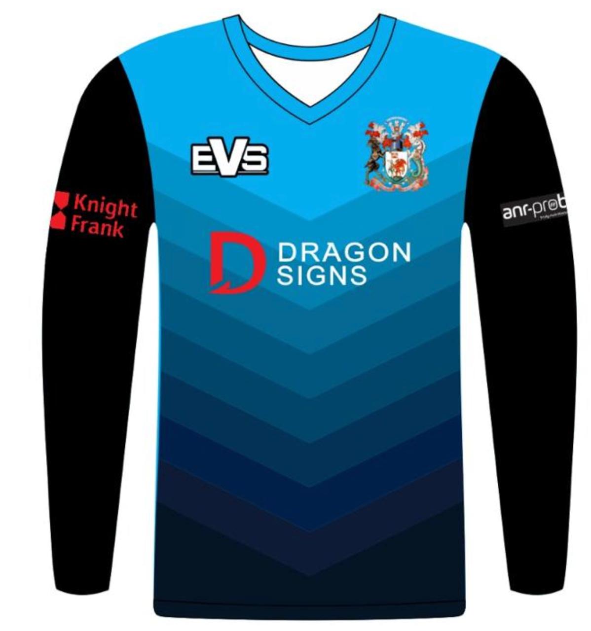 Cardiff CC Junior Long Sleeve Playing Jumper